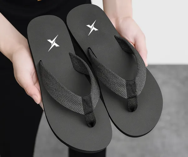 Kraasa_Men's_EVA_Ortho_Slippers_with_Soft_Fabric_Straps_|_Lightweight_Comfortable_Anti-Slip_Daily_Use_Casual_Chappal_in_Exciting_Colors