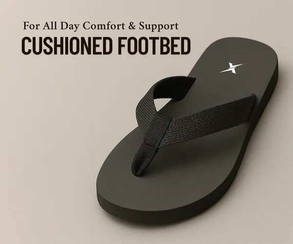 Kraasa_Men's_EVA_Ortho_Slippers_with_Soft_Fabric_Straps_|_Lightweight_Comfortable_Anti-Slip_Daily_Use_Casual_Chappal_in_Exciting_Colors