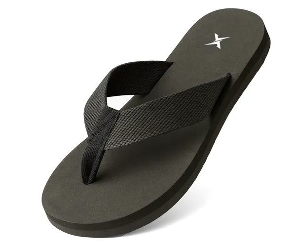 Kraasa_Men's_EVA_Ortho_Slippers_with_Soft_Fabric_Straps_|_Lightweight_Comfortable_Anti-Slip_Daily_Use_Casual_Chappal_in_Exciting_Colors