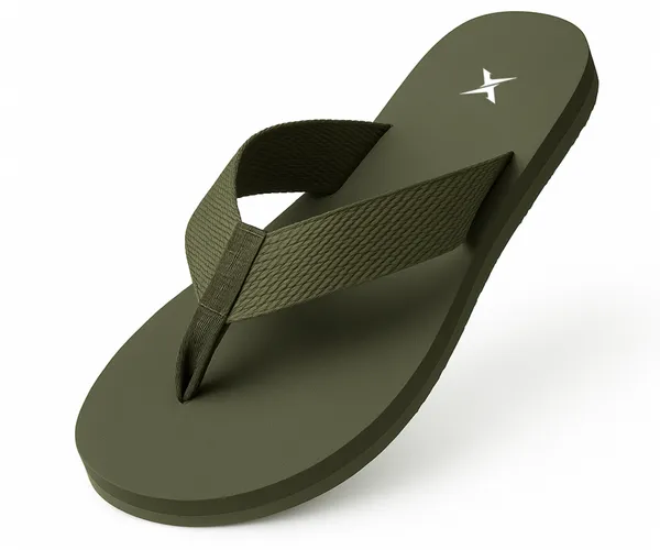 Kraasa_Men's_EVA_Ortho_Slippers_with_Soft_Fabric_Straps_|_Lightweight_Comfortable_Anti-Slip_Daily_Use_Casual_Chappal_in_Exciting_Colors
