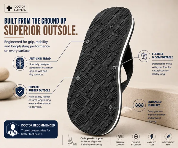 Kraasa_DailyStep_Men's_Diabetic_Footwear_|_Doctor_Inspired_|_Wide_Toe_Box_|_Orthopedic_Flip_Flop_|_Pressure-Relief_Cushion_|_Anti-Skid_Waterproof_EVA_Slipper_for_Men