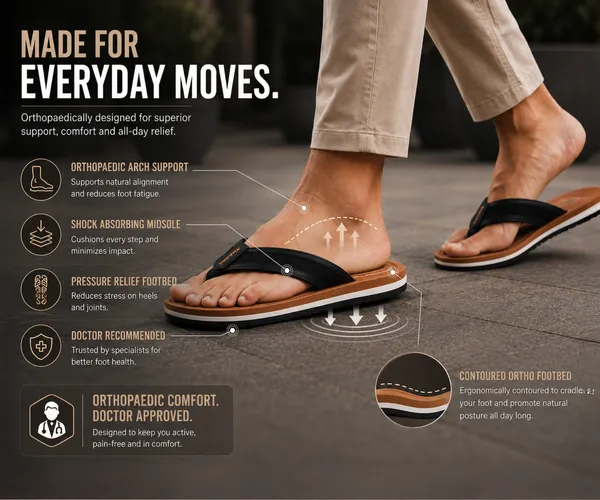 Kraasa_DailyStep_Men's_Diabetic_Footwear_|_Doctor_Inspired_|_Wide_Toe_Box_|_Orthopedic_Flip_Flop_|_Pressure-Relief_Cushion_|_Anti-Skid_Waterproof_EVA_Slipper_for_Men