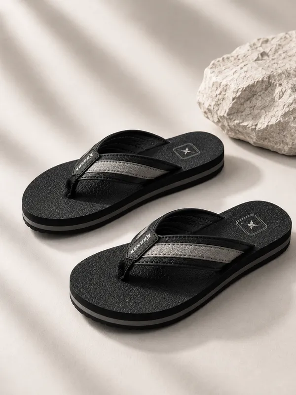 Kraasa_Fleece_Slippers_for_Man_|_Slip-On_Slippers,__Soft_EVA_footbed,_anti-skid_sole,_ortho_cushioning._For_home,_indoor,_bathroom_and_daily_use.