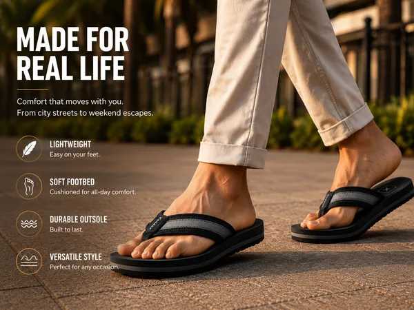 Kraasa_Fleece_Slippers_for_Man_|_Slip-On_Slippers,__Soft_EVA_footbed,_anti-skid_sole,_ortho_cushioning._For_home,_indoor,_bathroom_and_daily_use.