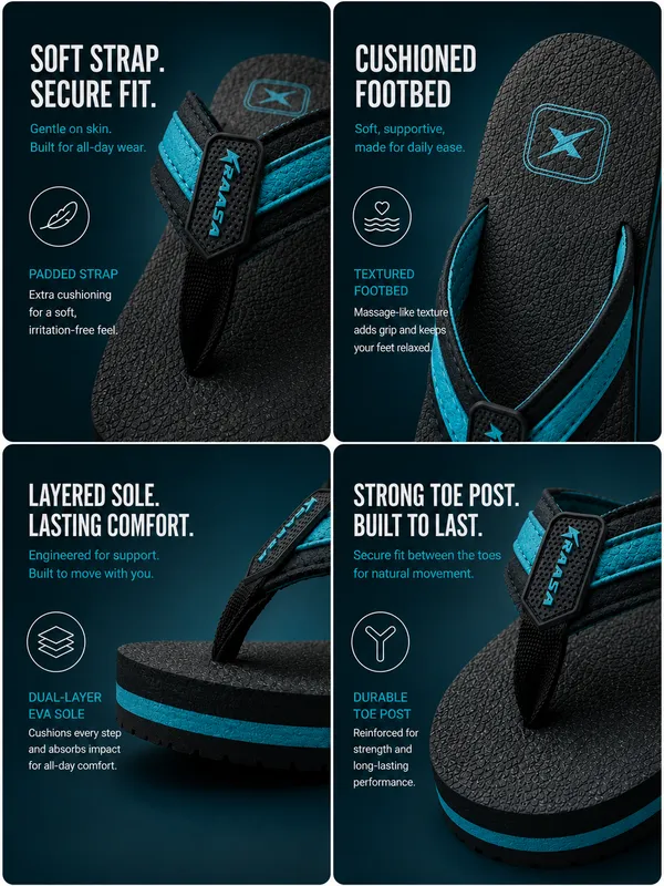 Kraasa_Fleece_Slippers_for_Man_|_Slip-On_Slippers,__Soft_EVA_footbed,_anti-skid_sole,_ortho_cushioning._For_home,_indoor,_bathroom_and_daily_use.