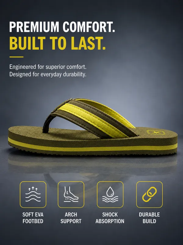 Kraasa_Fleece_Slippers_for_Man_|_Slip-On_Slippers,__Soft_EVA_footbed,_anti-skid_sole,_ortho_cushioning._For_home,_indoor,_bathroom_and_daily_use.