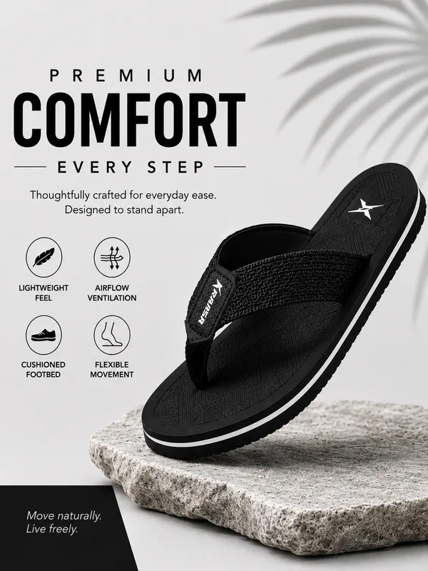 Kraasa_Willow_Slippers_for_Man_|_Ortho_Slip-On_Slippers,_Soft_EVA_footbed,_anti-skid_sole,_ortho_cushioning._For_home,_indoor,_bathroom_and_daily_use.