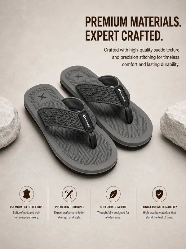 Kraasa_Willow_Slippers_for_Man_|_Ortho_Slip-On_Slippers,_Soft_EVA_footbed,_anti-skid_sole,_ortho_cushioning._For_home,_indoor,_bathroom_and_daily_use.