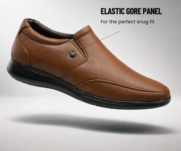 Kraasa_Men's_Formal_Slip-On_Shoes_|_Vegan_Leather_Upper_|_Airmix_Sole_|_High_Cushioning_|_Lightweight_&_Comfortable