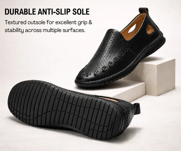 Kraasa_Men's_Premium_Slip-On_Sandals_with_Cushioned_Insole_|_Durable_PU_Sole_|_Comfortable_Casual_Footwear