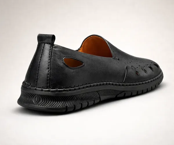 Kraasa_Men's_Premium_Slip-On_Sandals_with_Cushioned_Insole_|_Durable_PU_Sole_|_Comfortable_Casual_Footwear