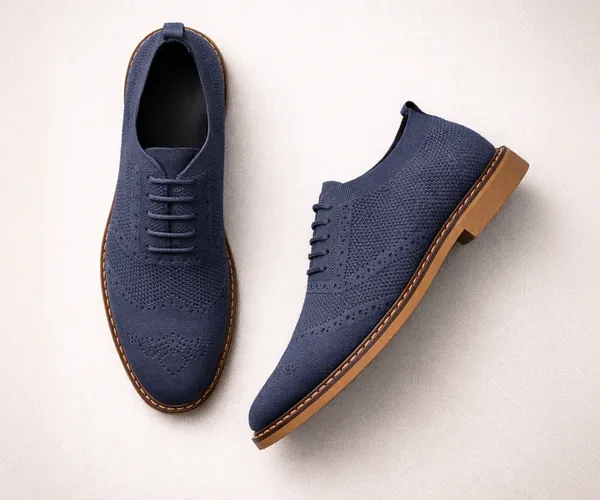 Kraasa_Men's_Casual_Sneaker_Lace-Up_Oxford_Shoes_|_Breathable_Knit_Upper_|_Lightweight_&_Comfortable_|_Stylish_Brown_Sole_|_Office