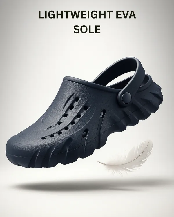 Navy_Synthetic_Leather_Adjustable_Back_Strap_Clogs_|_For_Men