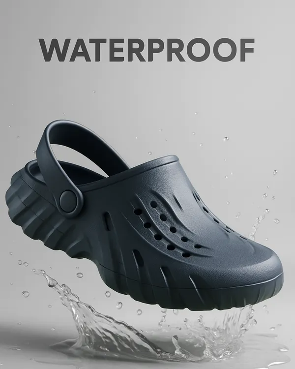 Navy_Synthetic_Leather_Adjustable_Back_Strap_Clogs_|_For_Men