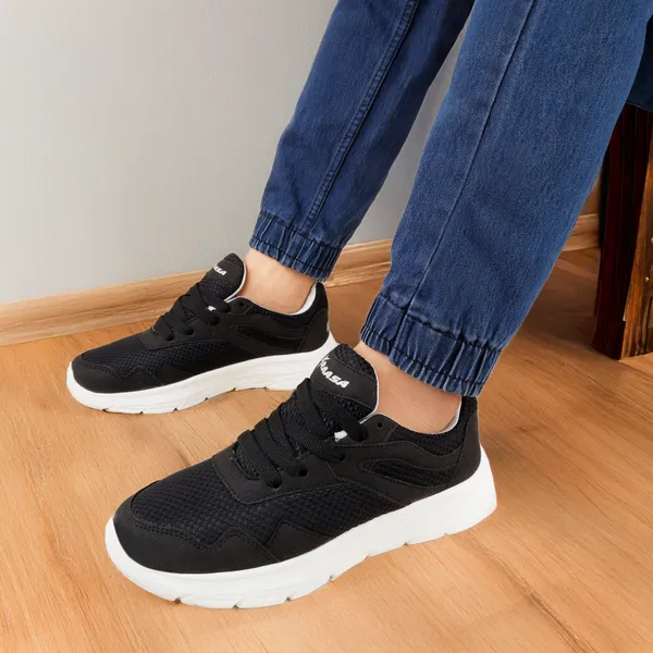 Black_Synthetic_Leather_Lace_Up_Running_Shoes_|_For_Men