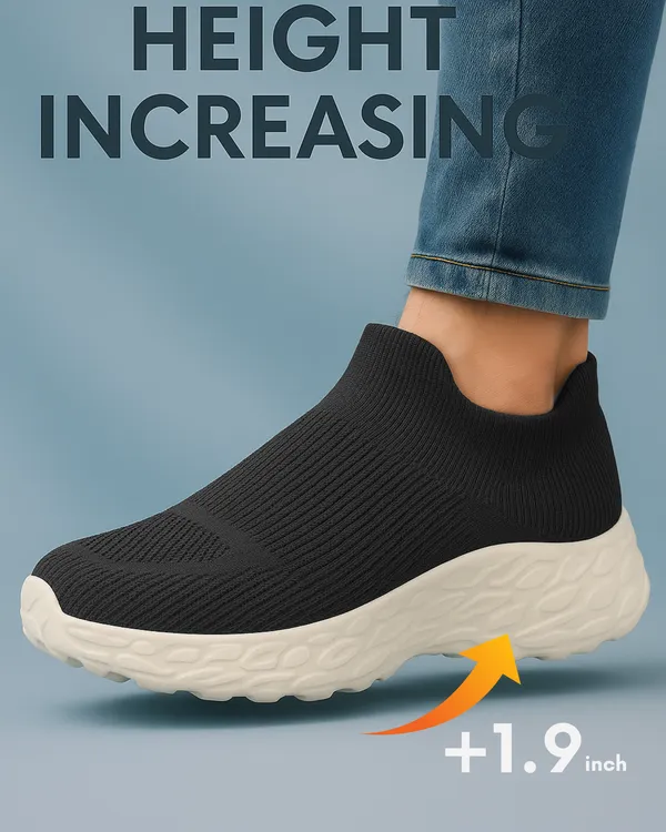 Kraasa Dark Grey Mesh Upper Running Slip Ons Shoes For Men Price in India  Buy Kraasa Dark Grey Mesh Upper Running Slip Ons Shoes For Men online 