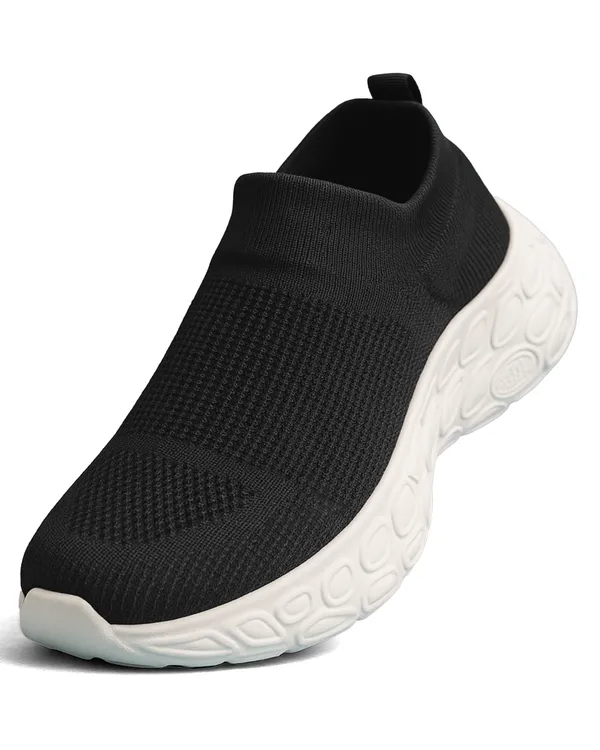 Dark_Grey_Mesh_Upper_Running_Slip_Ons_Shoes_|_For_Men