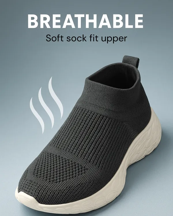 Dark_Grey_Mesh_Upper_Running_Slip_Ons_Shoes_|_For_Men