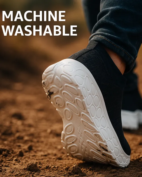 Navy_Synthetic_Leather_Lace_Up_Running_Slip_Ons_Shoes_|_For_Men