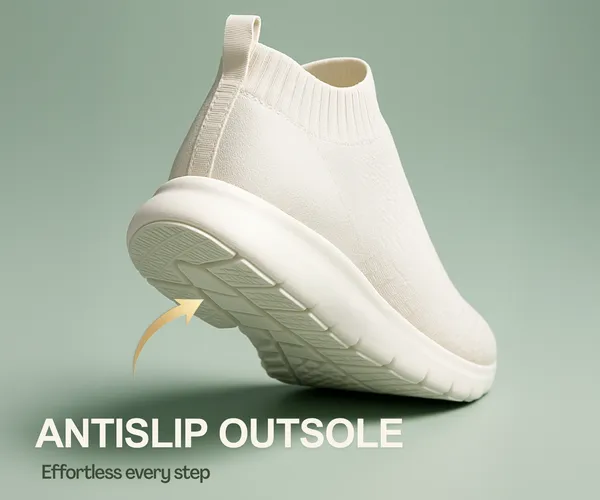 White_Knit_Upper_Slip_Ons_Shoes_|_For_Men
