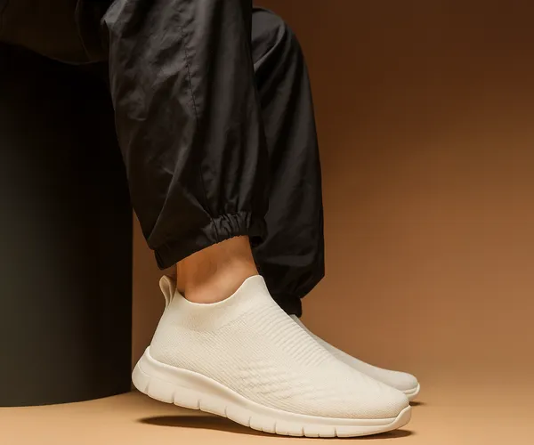 White_Knit_Upper_Slip_Ons_Shoes_|_For_Men