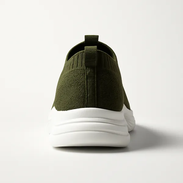 CLOUDEASE_Army_Green_Men's_Lightweight_Knit_Sneakers_with_Memory_Insole_|_Breathable,_Running,_Walking_&_Gym_Shoes_(Sizes_6-10,_Multiple_Colors)