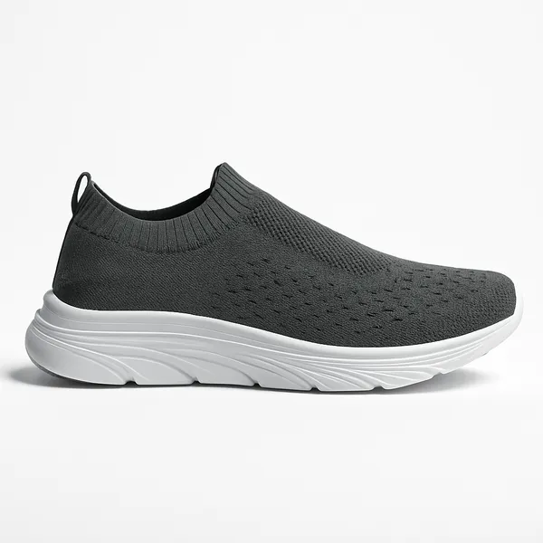 CLOUDEASE_Grey_Men's_Lightweight_Knit_Sneakers_with_Memory_Insole_|_Breathable,_Running,_Walking_&_Gym_Shoes_(Sizes_6-10,_Multiple_Colors)