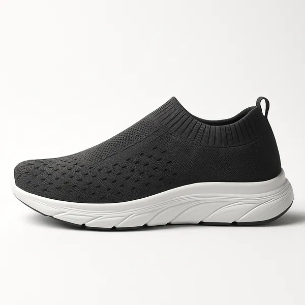CLOUDEASE_Grey_Men's_Lightweight_Knit_Sneakers_with_Memory_Insole_|_Breathable,_Running,_Walking_&_Gym_Shoes_(Sizes_6-10,_Multiple_Colors)