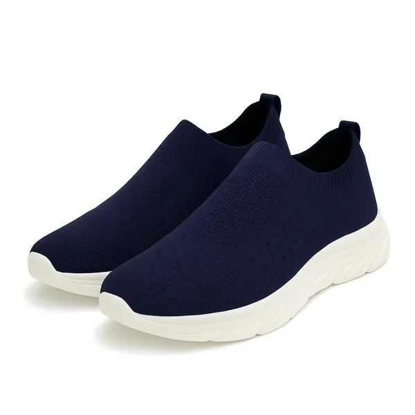 CLOUDEASE_Navy_Men's_Lightweight_Knit_Sneakers_with_Memory_Insole_|_Breathable,_Running,_Walking_&_Gym_Shoes_(Sizes_6-10,_Multiple_Colors)