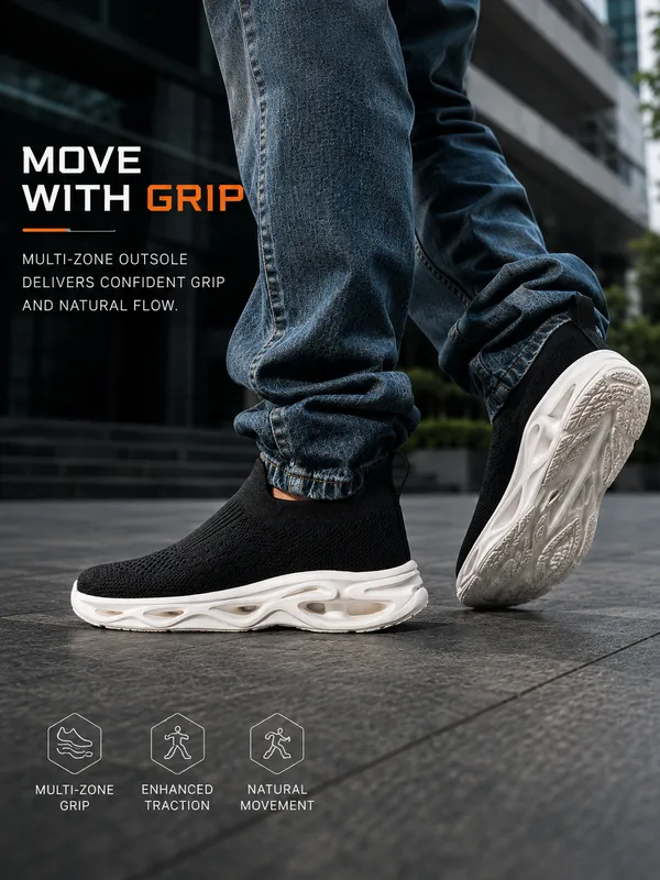 Kraasa_Course_Walking_Shoes_for_Men_|_Knitted_Textile_Slip-On_Sneakers