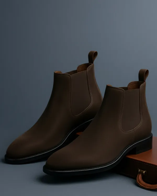 Kraasa_Men's_Slip_On_Fashion_Chelsea_Boots_|_High_Tops,_Soft_Cushioned_Insole,_Comfortable_Fit,_Trendy,_Stylish_Boots