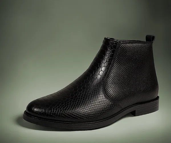 Kraasa Kraasa ORION-X Men's Vegan Leather Chelsea Boots Classic