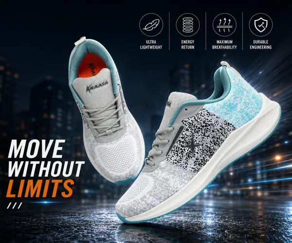 Kraasa_Men�s_Running_Shoes_|_Breathable_Knit_Upper_|_Lightweight_Phylon_Sole_|_Cushioned_EVA_Insole_|_Comfortable_Sports_&_Casual_Sneakers_for_Gym,_Walking_&_Daily_Use