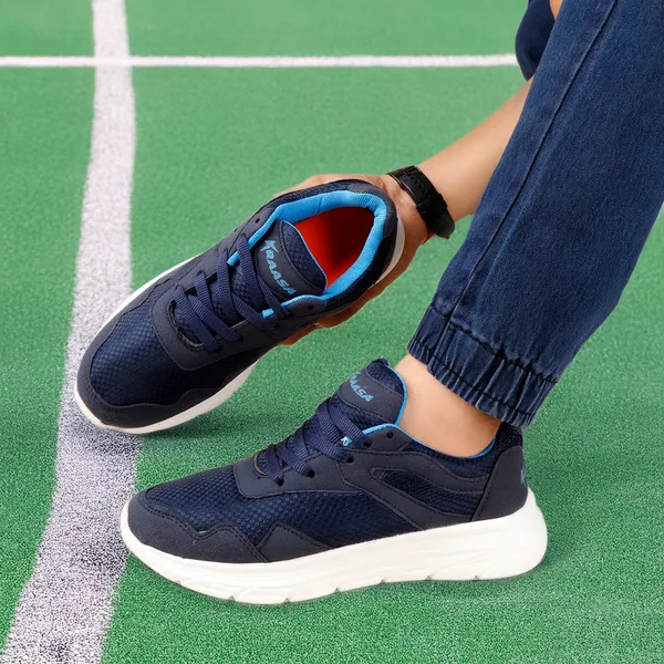 Navy_Synthetic_Leather_Premium_&_Elegant_Running_Shoes_For_Men