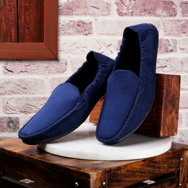 Blue_Synthetic_Leather_Slip_On_Loafers_|_For_Men