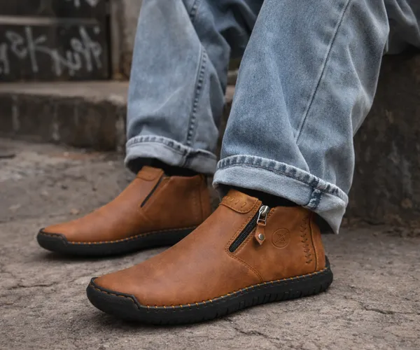 Kraasa_Mens_Stylish_Trendy_Sneakers_|_High_Tops_Synthetic_Side_Zipper_Casual_Shoes_|_Ultra_Soft_Cushioned_Insole_|_Airmix_Sole_Footwear
