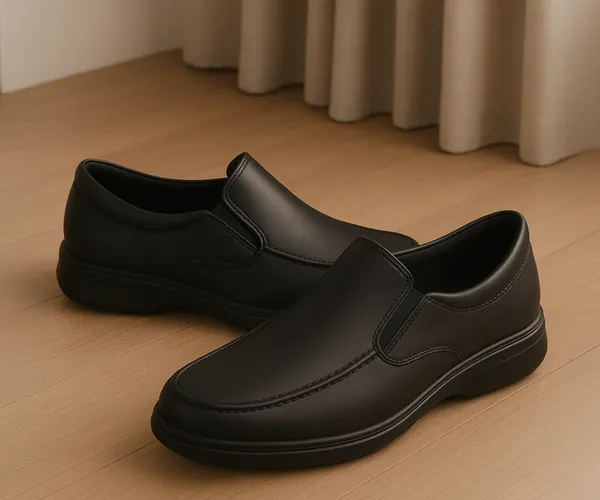 Kraasa Kraasa ZOVO Premium Vegan Leather Men's Formal Shoe Slip On Shoes  Soft Cushioned Insole |Arch Support, Business Casual, Office Wear Shoes 