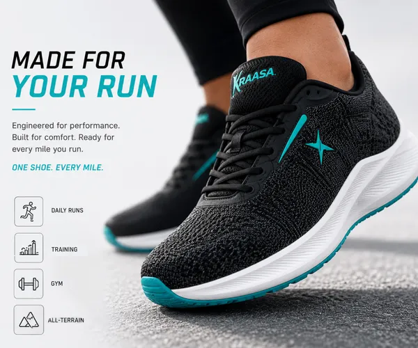 Kraasa_Men�s_Running_Shoes_|_Breathable_Knit_Upper_|_Lightweight_Phylon_Sole_|_Cushioned_EVA_Insole_|_Comfortable_Sports_&_Casual_Sneakers_for_Gym,_Walking_&_Daily_Use