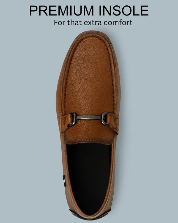 Tan_Synthetic_Leather_Slip_On_Loafers_|_For_Men