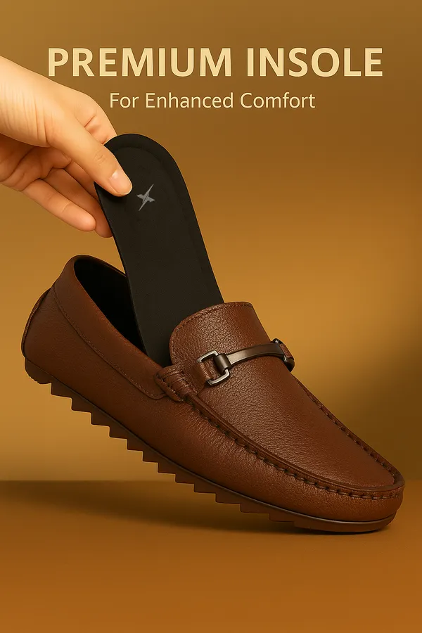 Tan_Synthetic_Leather_Slip_On_Loafers_|_For_Men