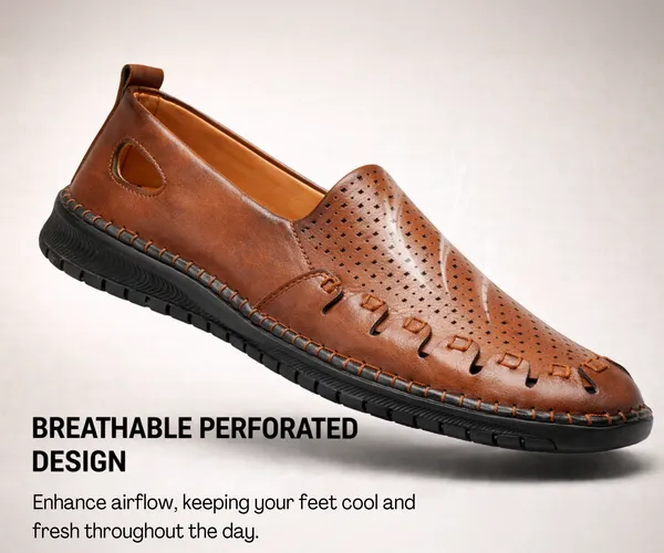 Kraasa_Men's_Premium_Slip-On_Sandals_with_Cushioned_Insole_|_Durable_PU_Sole_|_Comfortable_Casual_Footwear