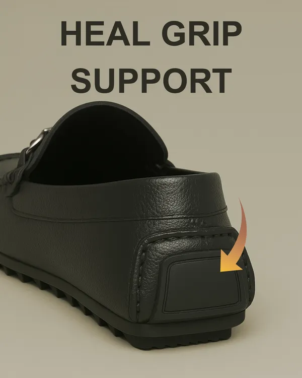 Black_Synthetic_Leather_Slip_On_Loafers_|_For_Men