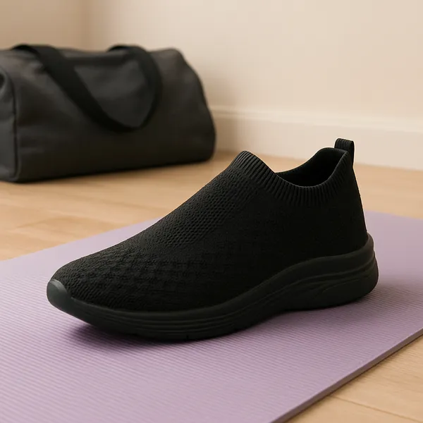 CLOUDEASE_Black_Mens_Lightweight_Knit_Sneakers_with_Memory_Insole_|_Breathable,_Running,_Walking_&_Gym_Shoes_(Sizes_6-10,_Multiple_Colors)