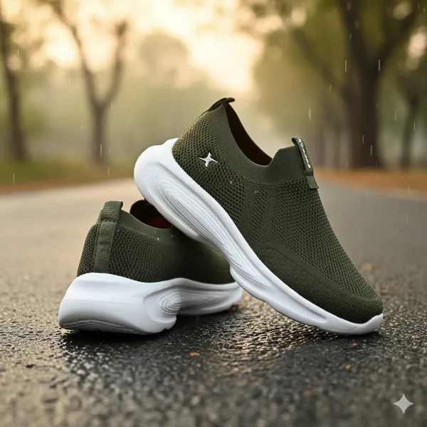 ZORION_Army_Green_Casual_Shoes_for_Men_|_Trendy_Sneakers_for_Men_with_Cushioned_Footbed_and_Design_|_Comfortable,_Stylish_and_Durable_Fashion_Walking_Shoes_2025