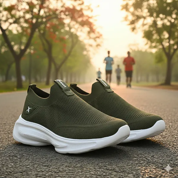 ZORION_Army_Green_Casual_Shoes_for_Men_|_Trendy_Sneakers_for_Men_with_Cushioned_Footbed_and_Design_|_Comfortable,_Stylish_and_Durable_Fashion_Walking_Shoes_2025