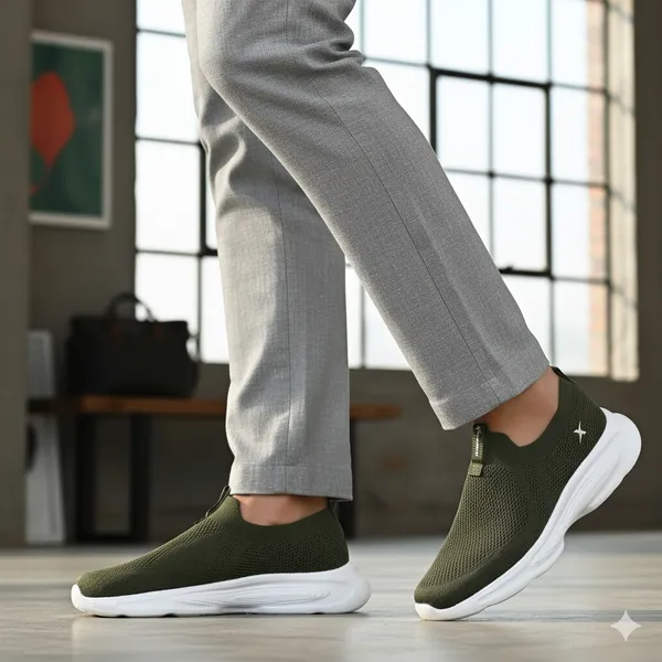 ZORION_Army_Green_Casual_Shoes_for_Men_|_Trendy_Sneakers_for_Men_with_Cushioned_Footbed_and_Design_|_Comfortable,_Stylish_and_Durable_Fashion_Walking_Shoes_2025