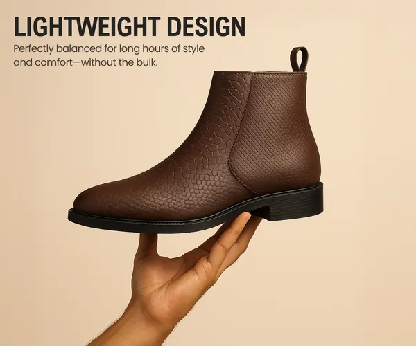 Kraasa_ORION-X_Men's_Vegan_Leather_Chelsea_Boots_Classic_Almond_Toe_Ankle_Boots_with_Textured_Finish_|_Formal_&_Smart_Casual_Boots