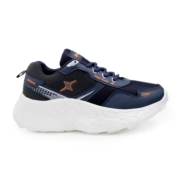 Black_Synthetic_Leather_Lace_Up_Running_Shoes_|_For_Men