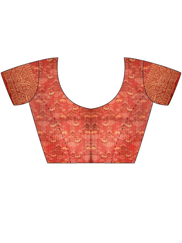 Green_&_Red_Kalamkari_Elegance_With_Sungudi_Soul_Saree_For_Women_|_With_Unstitched_Blouse