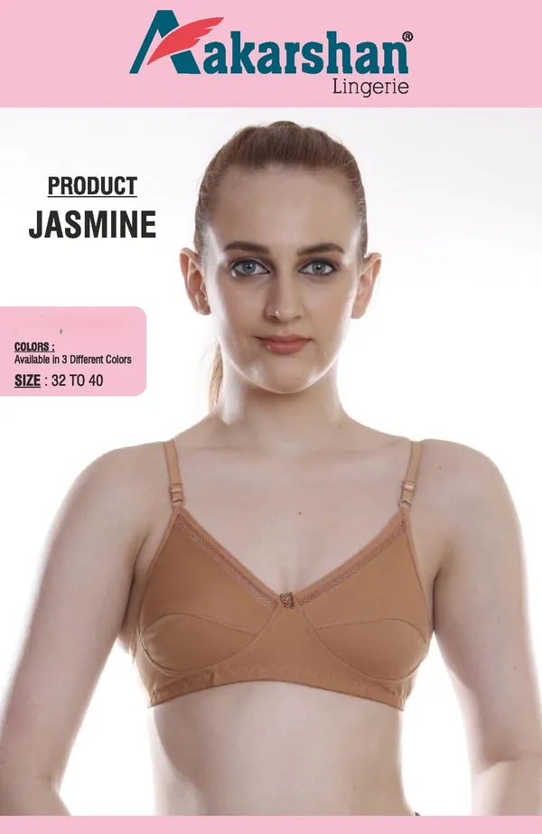 Pack_Of_6_Brown_Premium_Hosiery_Non_Wired_Full_Coverage_Bra_For_Women